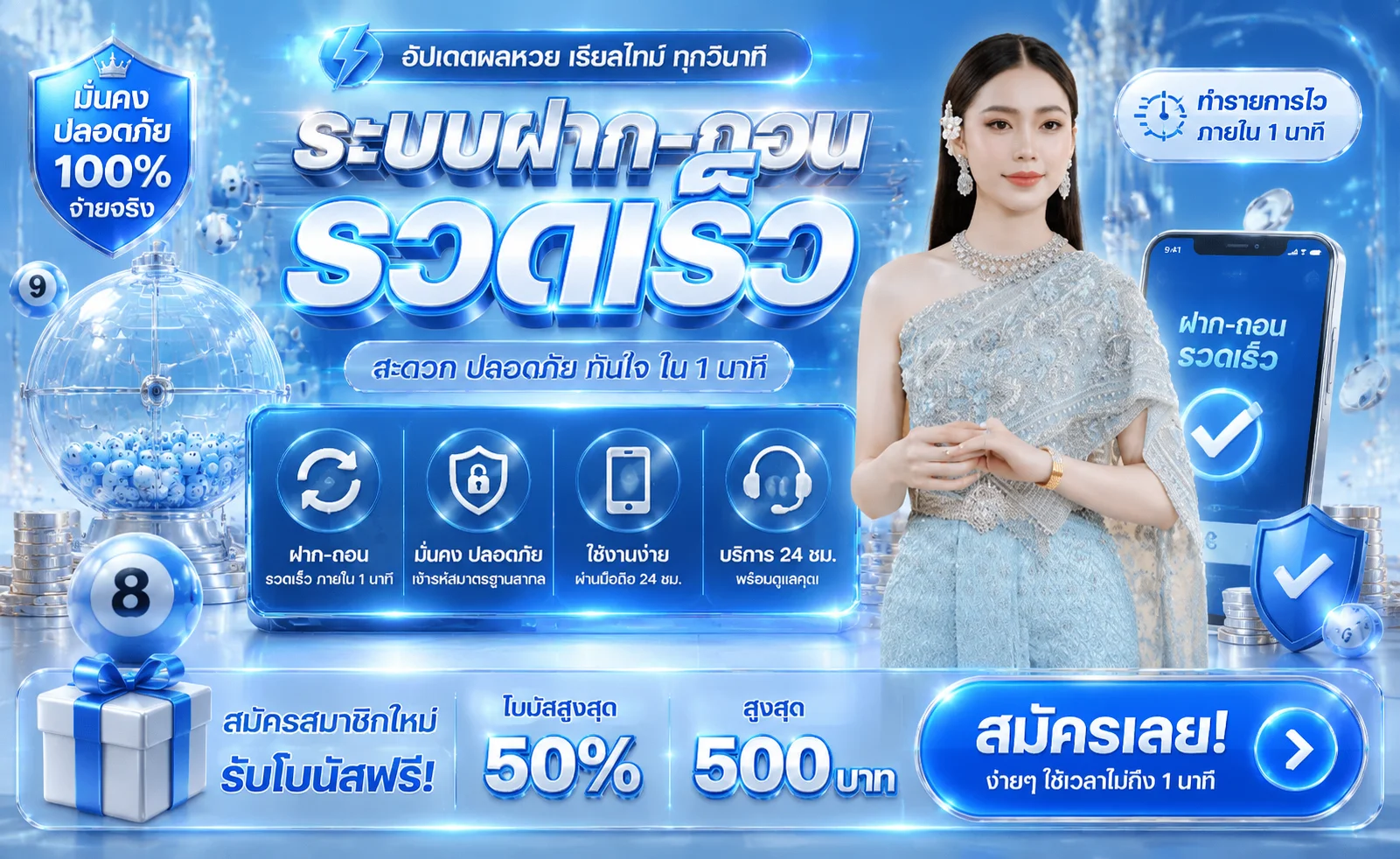 แดชบอร์ด BOONPLUS ระบบฝากถอนอัตโนมัติ ไม่มีขั้นต่ำ รองรับทุกธนาคาร